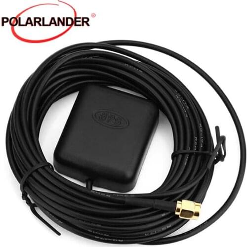 Aerials Universal 3 - 5V Auto Car Radio FM Antenna GPS Amplifier ANT-1573 GPS Navi Signal Amplifier Antenna Car FM AM Antenna