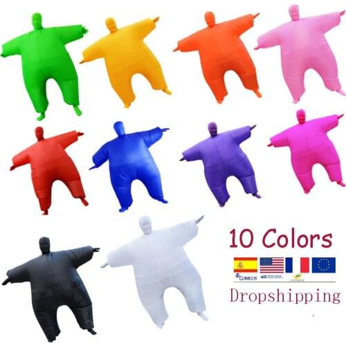 Adult Anime Cosplay Baymax Inflatable Costume Blow Up Colorfull Body Party Costume Jumpsuit Carnival Halloween Cosplay Costumes