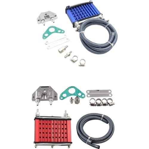 Motorcycle Oil Cooler Radiator Cooling for ATV 50Cc 70Cc 90Cc 110Cc 125Cc