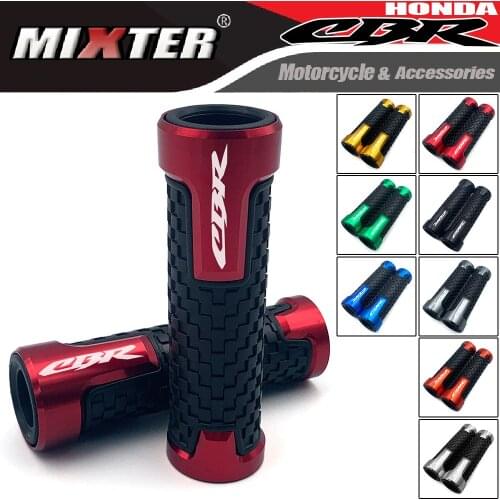 Motorcycle Accessories 22MM Handlebar Grips CNC Rubber For HONDA CBR600RR/F CBR900RR FIREBLADE CBR929RR CBR1000RR F2/F3/F4/F4i