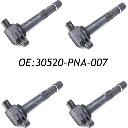 New 4PCS 30520-PNA-007 30520PNA007 Ignition Coil For Honda Accord Civic Acura CSX C1382 UF311 Genuine
