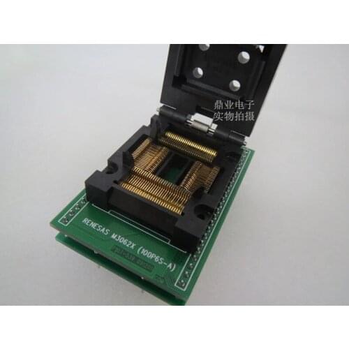Original YAMAICHI IC Test Seat NO.TA012-B006 Burning Programmer PQFP100/QFP100 Socket Adapter