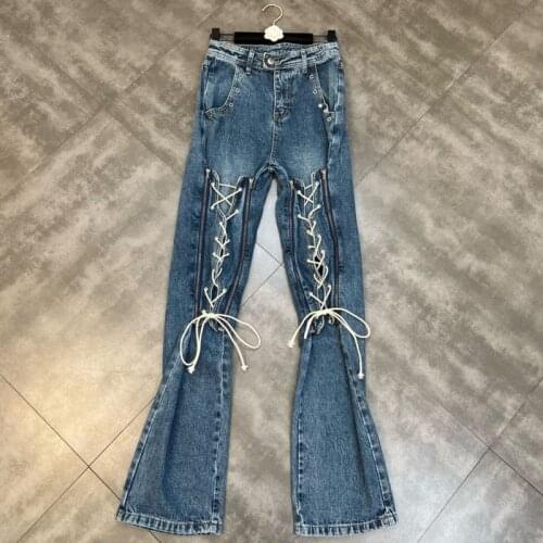 PREPOMP Women's Flared Jeans