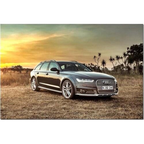 Modern Decorative Painting A6 Car Picture Posters and Prints Canvas Wall Art for Home Decor