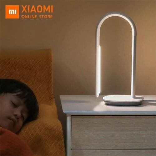 New Xiaomi Mijia LED Desk Lamp Table Lamp 3 Foldable No Bluray Stepless Dimming Reading Light For Bedroom Reading Study Office