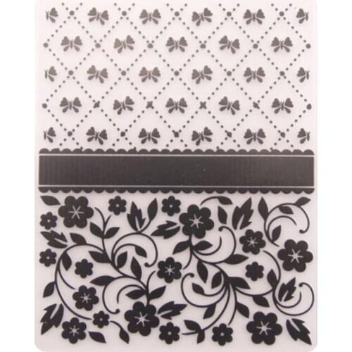 YaMinSanNiO Making Paper Cards Crafts Stencils Embossing Folders Scrapbook Template Plastic Transparent Stamps Home Decoration