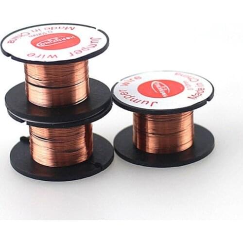 1Pc 0.1mm PCB Link Wire Copper Soldering Wire Maintenance Jump Wine PCB Welding Mobile Phone Computer Repair Tools Welding Tools