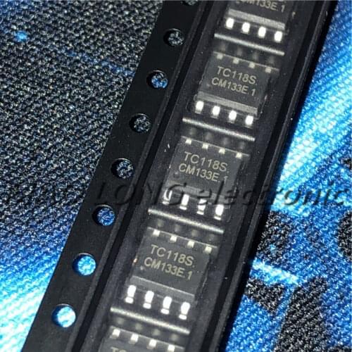 10PCS/LOT TC118S SOP8 TC118 SOP-8 SOP laptop chip In Stock NEW