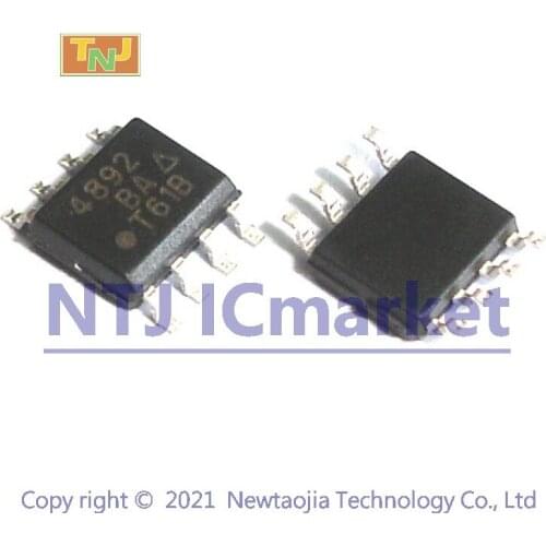 10 PCS SI4892DY SOP-8 SI4892 4892 SI4892DY-T1-E3 N-Channel MOSFET Transistor Chip IC