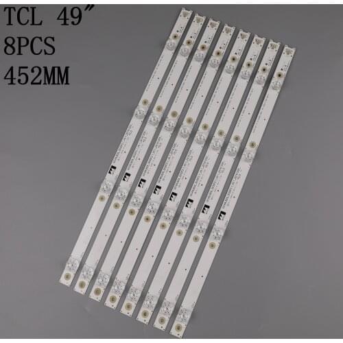 100% new Led bar light For TCL 49P3F 49A950C GIC49LB29-3030F2.1-V0.1-2016120
