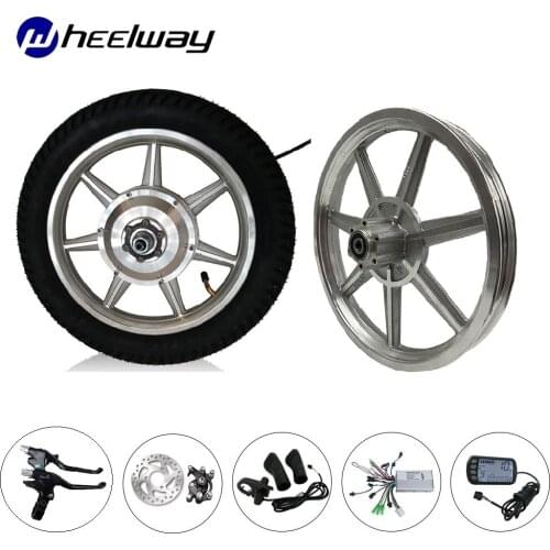 14 inch 36V / 48V / 350 W electric brushless gear hub motor electric unicycle scooter motor golf cart motor