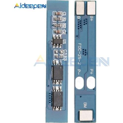 2S 3A 7.4V/8.4V 18650 Lithium Battery Charger Board Li-ion Battery Charging BMS Over Charge-Discharge Protection Module