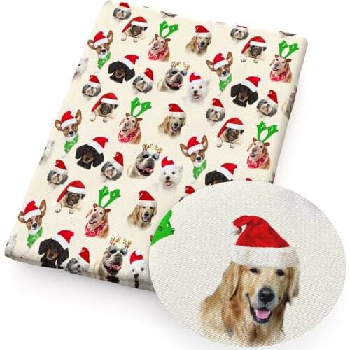 David accessories 50*145cm Christmas Polyester cotton fabric for DIY Sewing Tissue Bedding Kids Home textile Doll Cloth,c12002