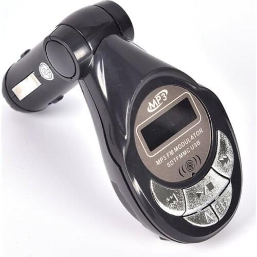Car MP3 Music Player Latest Styles USB SD CD MMC Remote XRC Car Styling MP3 Player Wireless FM Transmitter Modulator 1pc