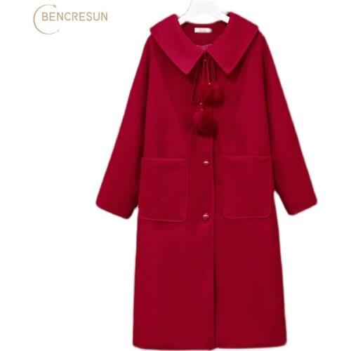 Bencresun Womens Black Coats