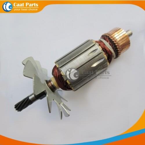 Free shipping! AC 220V 9-Teeth Drive Shaft Electric cutting machine Armature Rotor for Makita LS1020 LS1030, High-quality