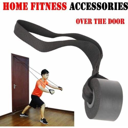 SALE Home Fitness Elastic Exercise Training Strap Resistance Band Over Door Anchor Pull Rope Door Buckle Wholesale Dropshipping