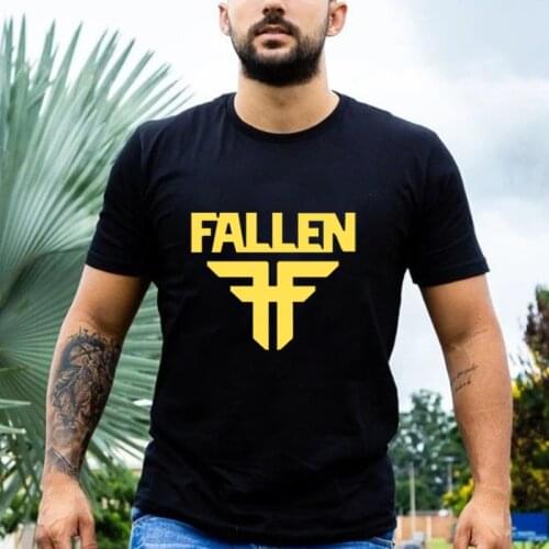 Fallen Letter Gold Printed T-shirt Women/man Loose Cotton Soft Summer Tshirt Short Sleeve Pop Fashion Tops 90s Retro T Shirt