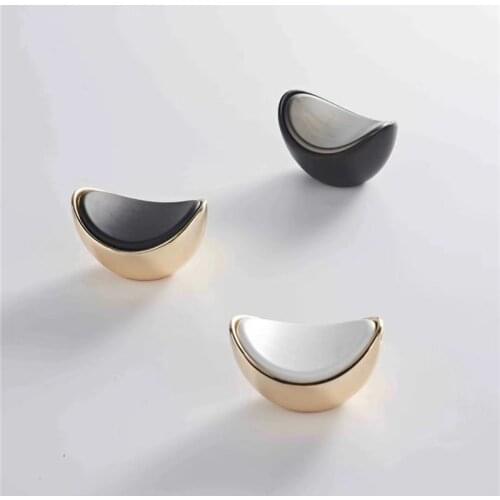 KK&FING New Design Nordic Light Luxury Gold Cabinet Door Handles Simple Shoe Cabinet Wardrobe Wine Cabinet Handles Drawer Knobs