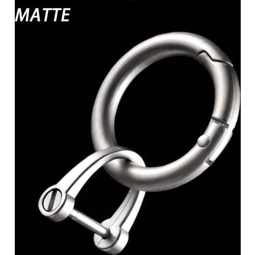 Fashionable Mens Womens Car Key chain Ultra Lightweight EDC Luxury Keyring Holder Fathers Day Best Gift Jewelry Charm