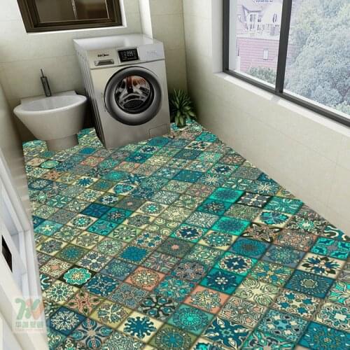 Tile Oil Proof Sticker Decorative Films Pvc Plane Wall Creative Waterproof Decorative Films Pegatinas Pared Home Decor BD50DF