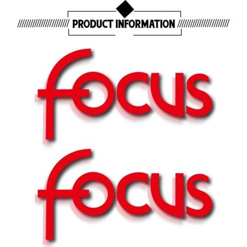 New reflective wheel logo sticker decorative fuel tank protection sticker car motorcycle bicycle sticker for ford focus FOCUS