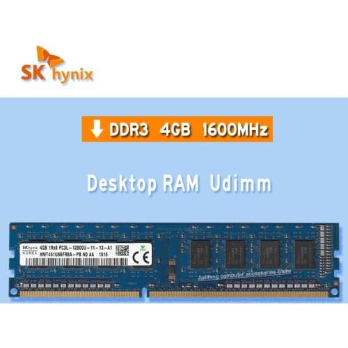 SK hynix Desktop Computer memory ddr3 4GB 1600MHz RAM PC3 8GB 12800U 10600Udimm