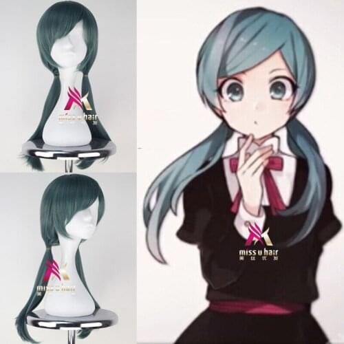 YUZURIHA INORI Japanese Anime Guilty Crown (GC) Ren'ai Saiban Cosplay Wig Halloween Party Stage Play Long Hair+wig cap