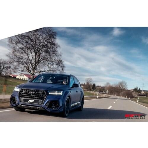 Suitable for New Q7 Refitting Abt Big Audi Wide Body Wheel Eyebrow Front and Rear Lip Tail Wing Small Surround