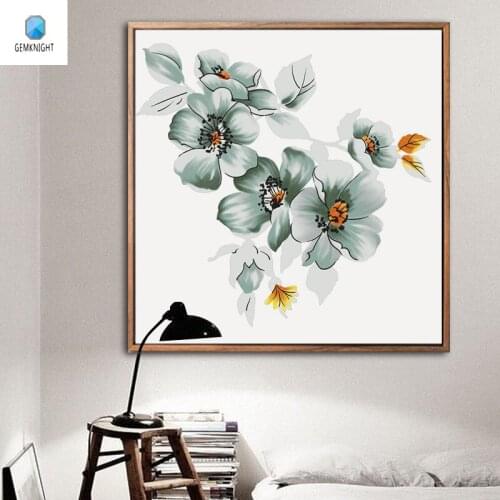Coloring by numbers beautiful flowers modular painting digital paint by numbers home decor for living room diy oil painting