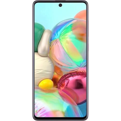 Samsung Galaxy A71 A715F/DS 6.7” Cell Phone 6GB 128GB Refurbished-99% New Mobile Phone 64 MP 12 MP Dual SIM Smartphone