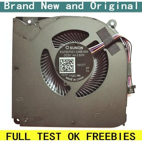 New laptop CPU cooling fan Cooler Notebook PC for MECHREVO X8Ti Plus MACHENIKE T90 PLUS GK7CP7S RTX EG75070S1-C460-S99