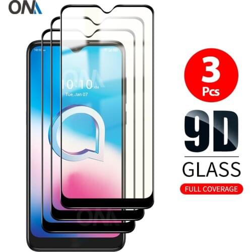 Screen Protector for Alcatel 3L 1V 1S 2020 Tempered Glass Premium Full coverage Protection Glass Film for Alcatel 1 SE 2020