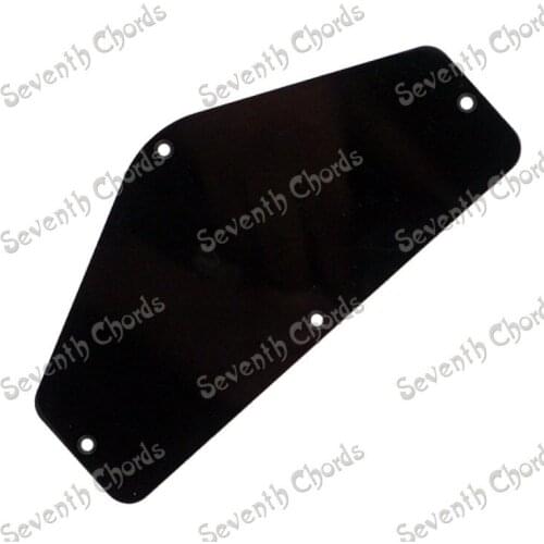 1 Pcs Black Plastic Cavity Cover Spring Cover Back Plate Wiring Cover BackPlate For Bass Guitar Replacemen / HC-1021