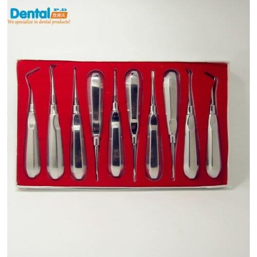 10pcs/set Hand use scaler tools dental instruments dental curretage tools