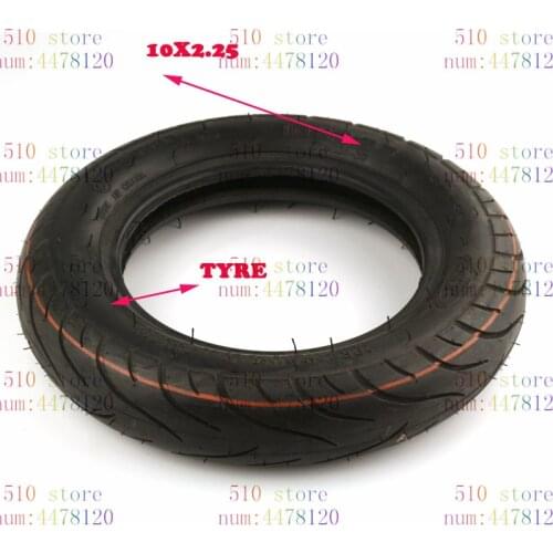 10x2.25 tyre inner tube for automatic balancing vehicle electric scooter electric bicycle tire good quality/10 inch rim tyre