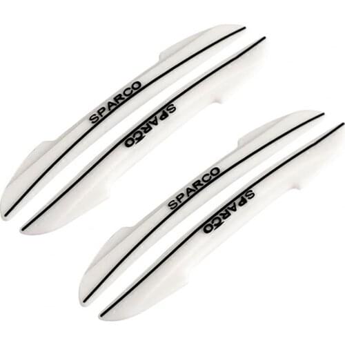 4Pcs/Set Car Door Edge Trim Anti-scratch Guard Protection Decor Strip Sticker