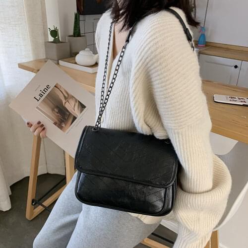 Women Bag Summer Retro PU 2020 Crossbody Bag Fashion Shoulder Bag Western Style Purses and Handbags for Women Travel Handbags