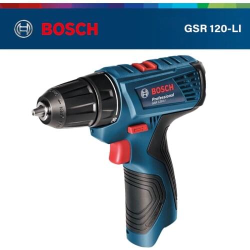 Bosch GSR 120-LI Cordless Drill 12v Electric Screwdriver Household Lithium Battery Electric Screwdriver Bosch Power Tools
