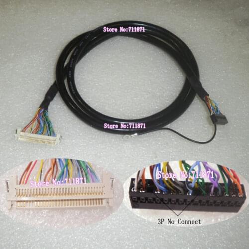 FI-X30H FI-X30HL 1.0 Pitch 30P LVDS 2ch 8bit Lcd Screen Cable Line 30P Empty 3P 27 cables FI-X Lcd Screen Line Cable Cord