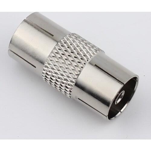 Cable TV connector RF bus through RF straight through transfer plug radio frequency female connector KK straight F plug