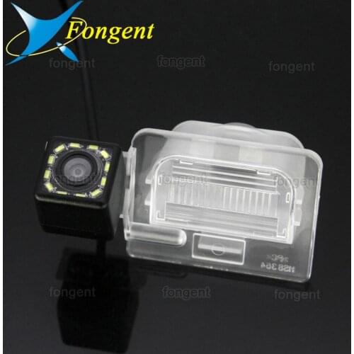 Car Rear View Backup Reverse Camera Bracket License Plate Light Housing Mount For Kia Optima K5 Cerato Rio JF 2016 - 2019