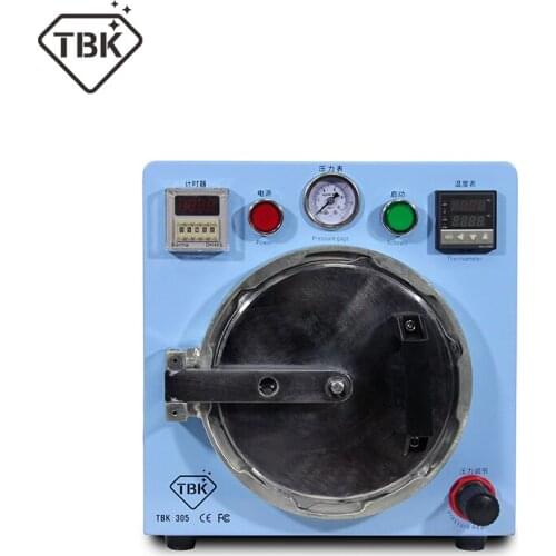 Mini OCA Bubble Remover Machine 500W Auto Air Bubble Removing Machine For LCD Refurbishment TBK-305 220V/110V