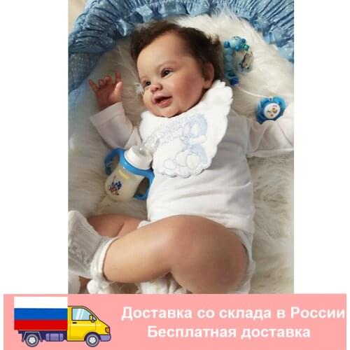 60 CM 3D-Paint Skin Soft Silicone Reborn Baby For Girl Realistic Princess Toddler Art Doll With Vascular Vein Dress Up Bebe