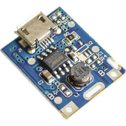 5V boost board lithium battery charging protection board, power module protection boost motherboard with USB can DIY charger