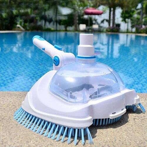 Pool Leaf Vacuum Head Transparent Leaf Sucker Cleaner for Inground/Above Ground Swimming Pools Pond Waterfall Tools