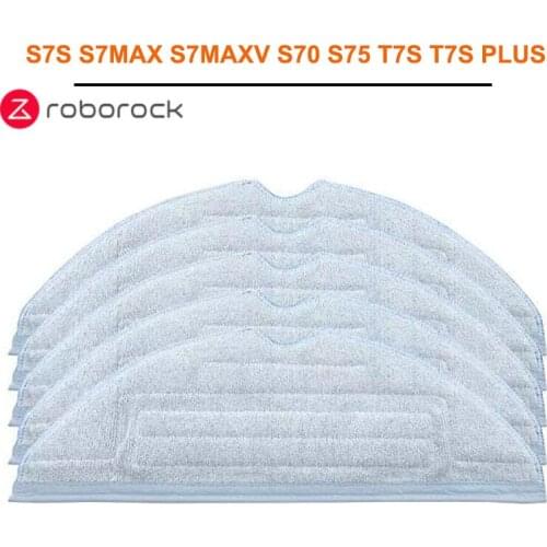Replacement Mop Rag Cleaning Cloth Compatible For Xiaomi Roborock S7/T7 Plus Robotic Vacuum Cleaner Home Spare Parts Accessories