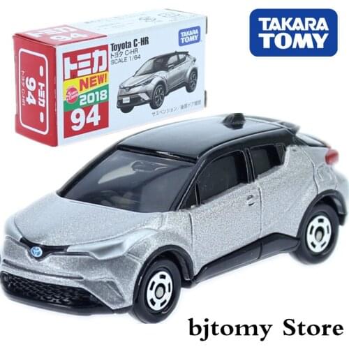 Takara TOMY TOMICA No. 94 TOYOTA C-HR Model Kit 1:64 Miniature Diecast Hatchback Mould Pop Car Toy Magic Funny Kids Dolls