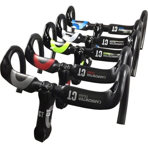 UD Matte Glossy CARROWTER CT Carbon Road Bike Handlebar with Width 400 42 440*80 90 100 110 120mm Length 7 Top Sale color