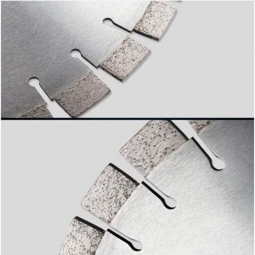 On sale of 1PC 350/400/450/500/600mm*50mm great wall form segmented silver welded diamond saw blades specially for hard granite